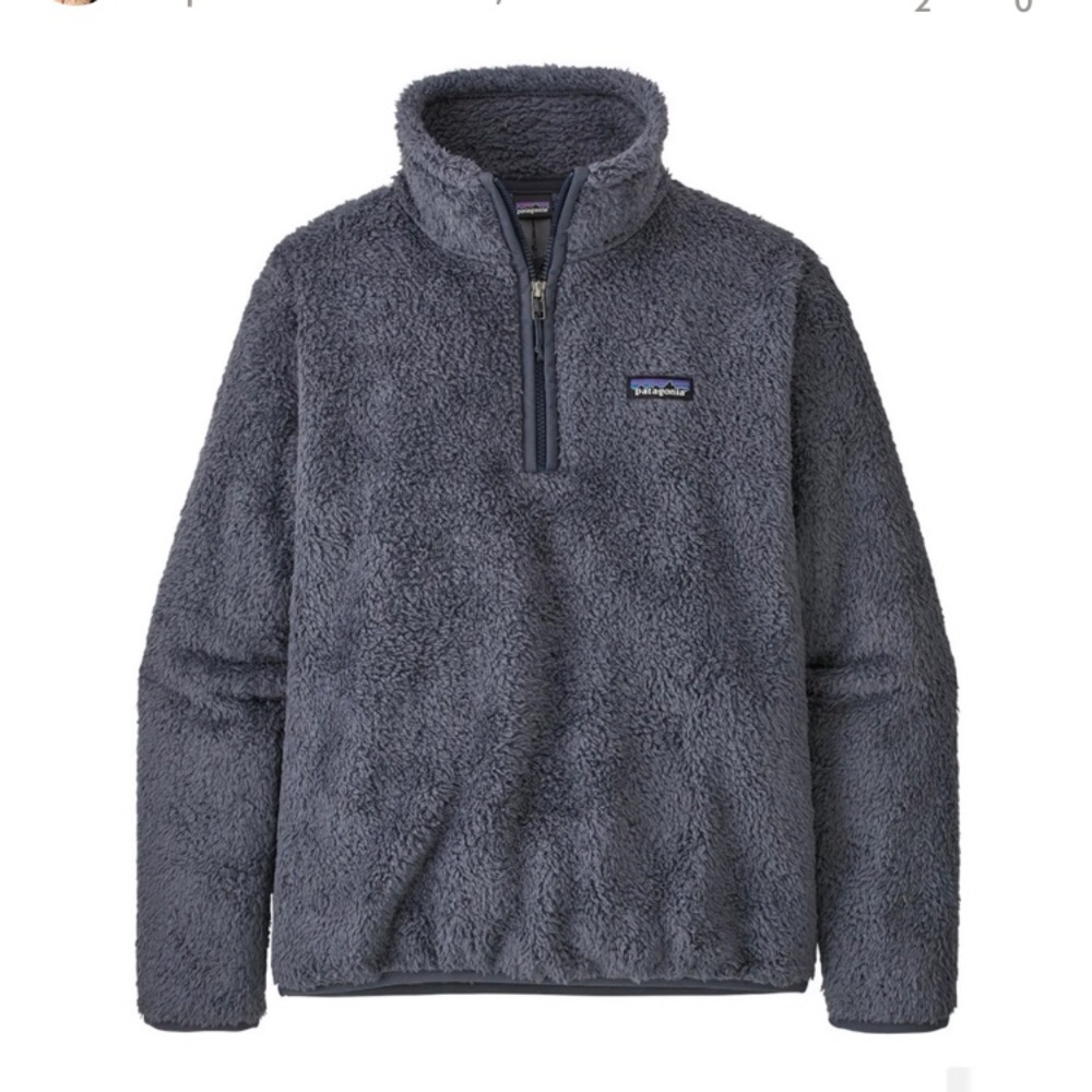 Women's Patagonia Los Gatos 1/4 Zip Fleece Dark gray - Picture 4 of 15